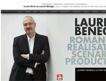 Tablet Screenshot of laurent-benegui.fr